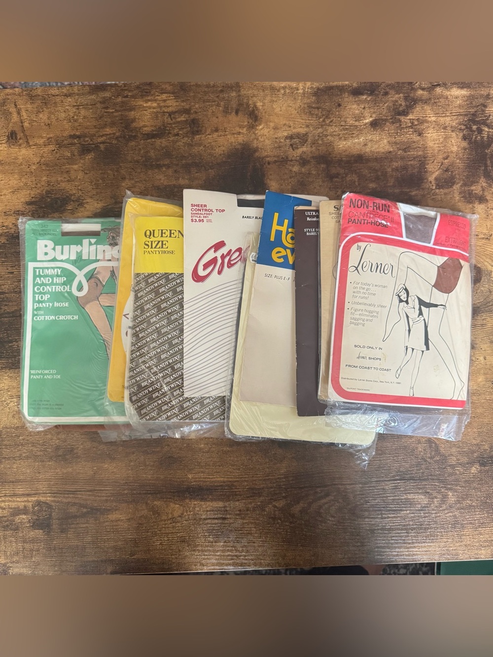 Vintage New Pantyhose Lot Of 10 Different Brands, Sizes & Colors